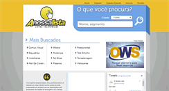 Desktop Screenshot of anossalista.com
